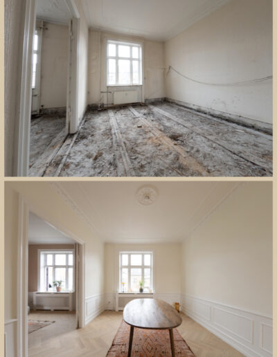 Renovering af lejlighed