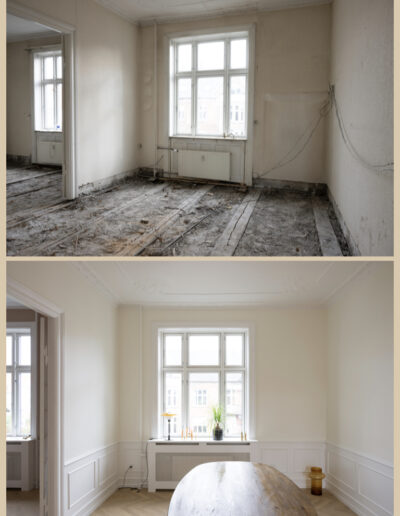 Renovering af lejlighed