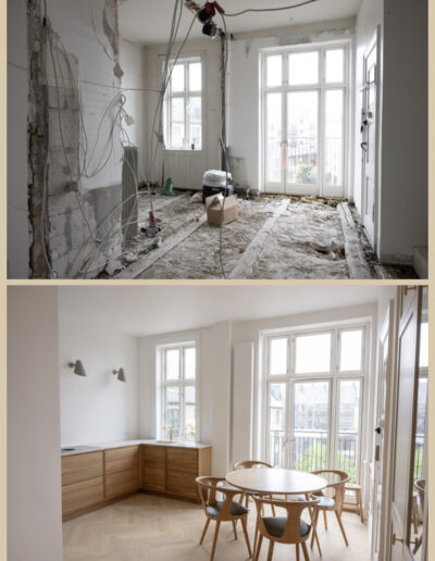 Renovering af lejlighed