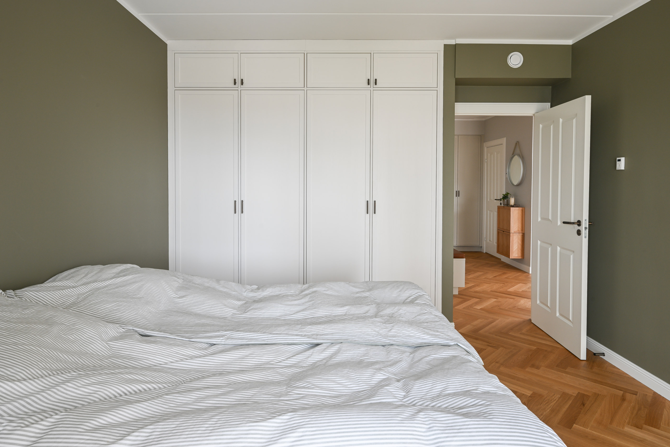Soveværelse efter totalrenovering