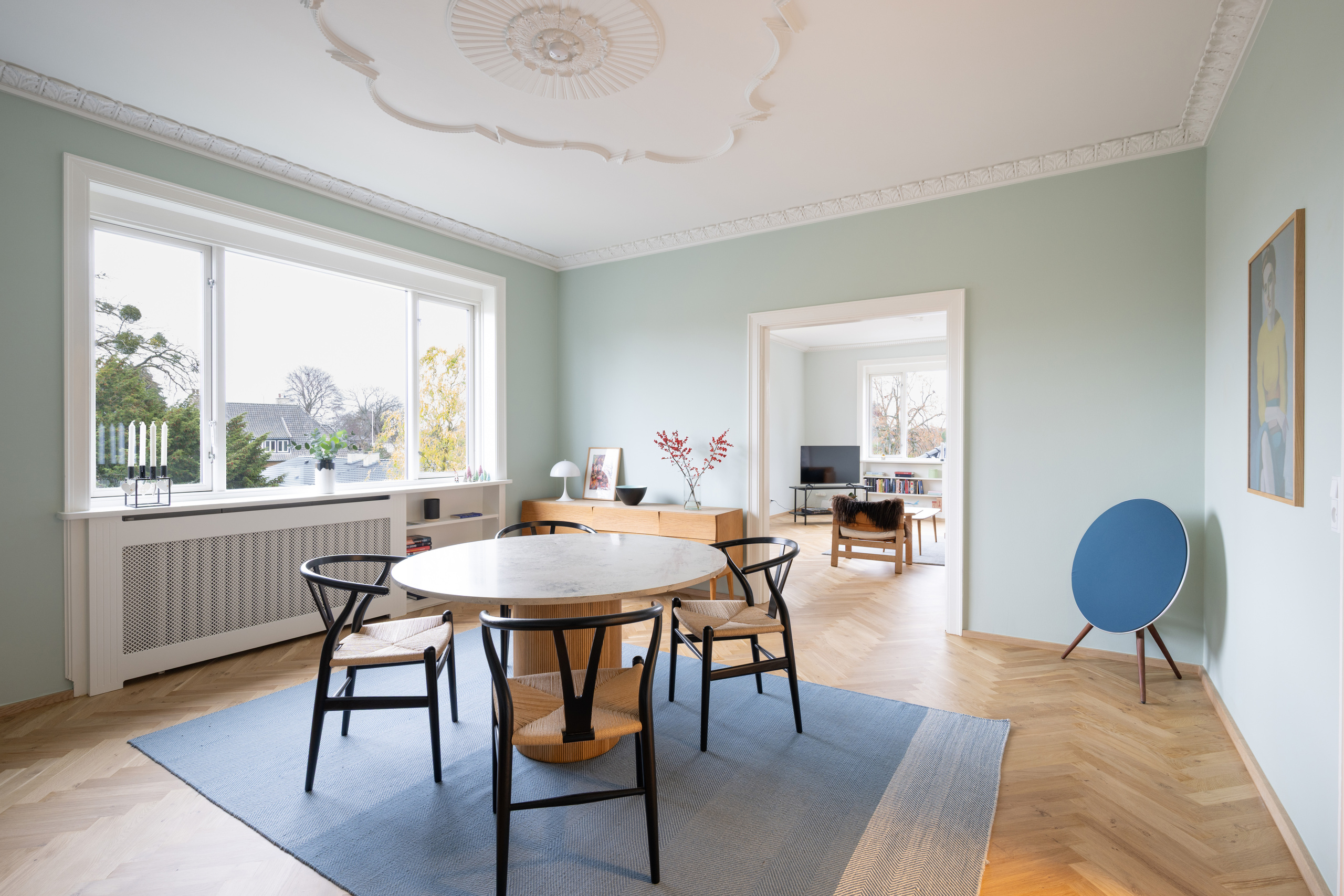 Spisestue efter renoveringen